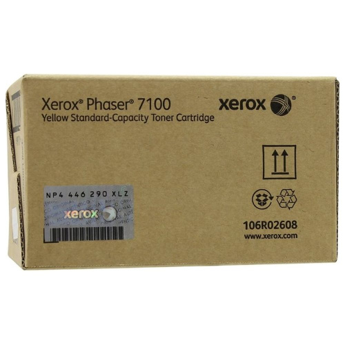 Картридж Xerox 106R02608 желтый