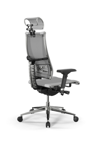 Кресло компьютерное МЕТТА Y 3DE B2-14D - YM93+Infinity, светло-серый, z509232128