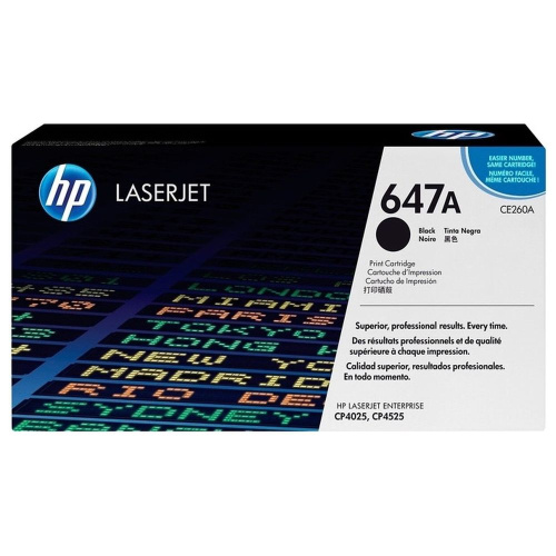 Картридж HP CE260A (647A) черный