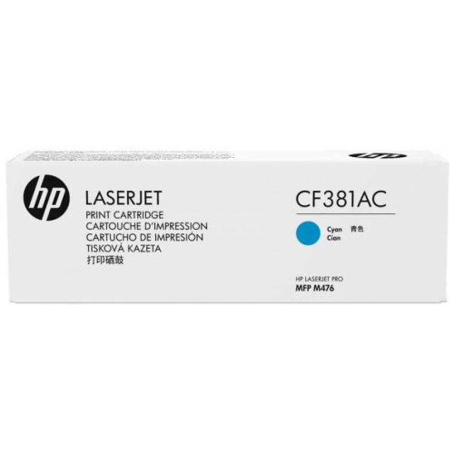 Картридж HP CF381AC (312A) голубой