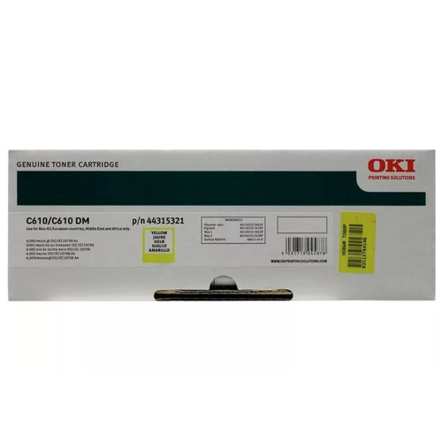 Картридж OKI 44315321/44315305 желтый