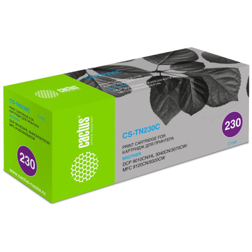Картридж Cactus TN-230C (CS-TN230C) для Brother