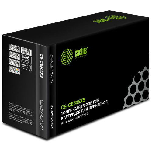 Картридж Cactus CE505X (CS-CE505XS) 05X для HP