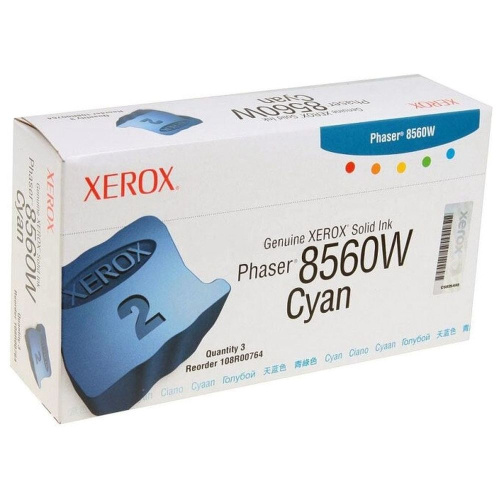 Твердые чернила Xerox 108R00764 голубой 3 шт/уп