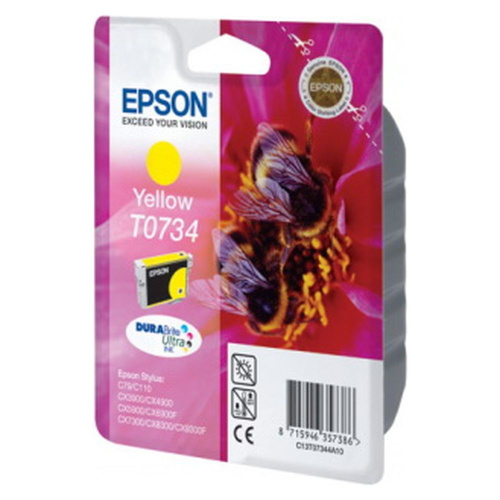 Картридж Epson C13T07344A10 (T0734) желтый