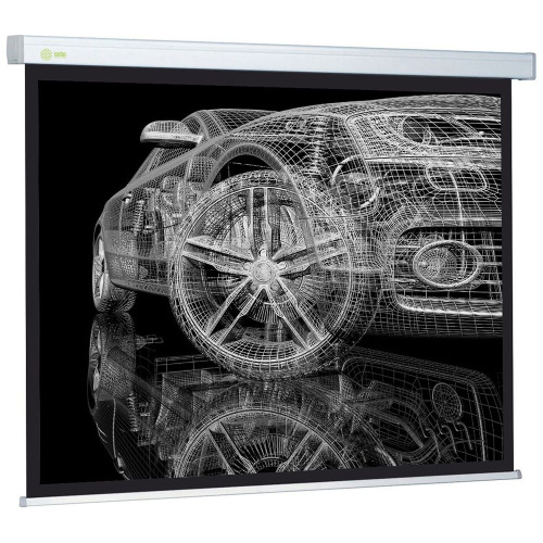Экран Cactus 213x213см Wallscreen, 119", 1:1 настенно-потолочный, рулонный, белый, CS-PSW-213x213