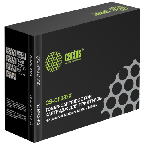 Картридж Cactus CF287X (CS-CF287X) 87X для HP