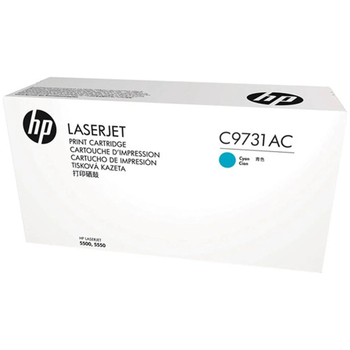 Картридж HP C9731AC (645A) голубой
