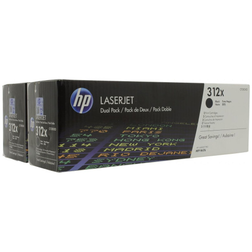 Картридж HP CF380XD (312X) черный