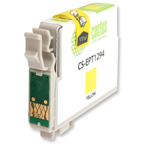Картридж Cactus T1294 (CS-EPT1294) желтый для Epson