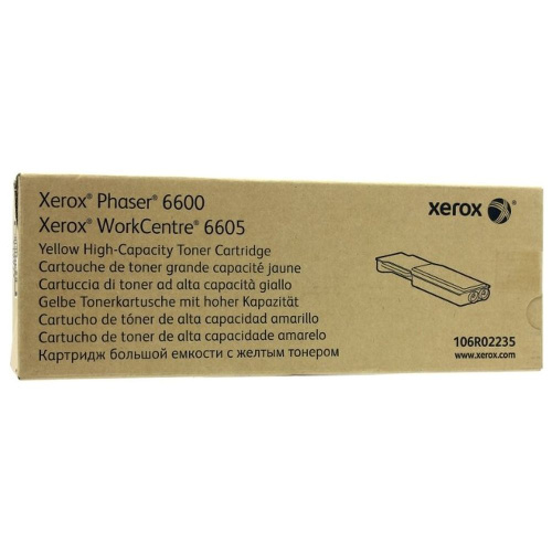 Картридж Xerox 106R02235 желтый