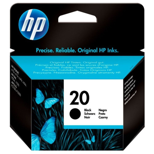 Картридж HP C6614DE (20) черный