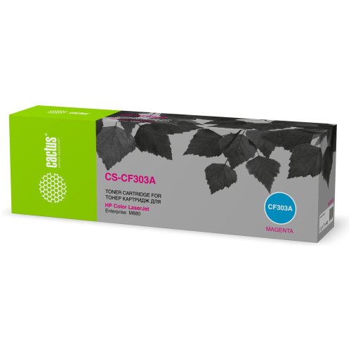 Картридж Cactus CF303A (CS-CF303A) 827A пурпурный для HP