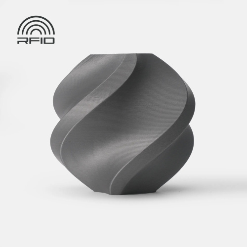 Филамент Bambu Lab ABS 1кг, RFID (с катушкой) Silver (40102)