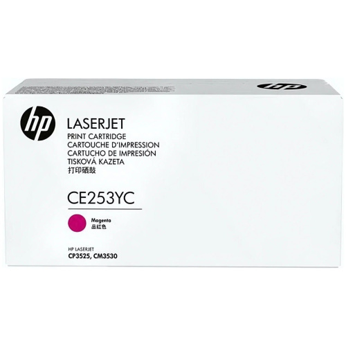 Картридж HP CE253YC (504A) пурпурный
