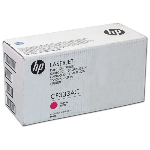 Картридж HP CF333AC (654A) пурпурный