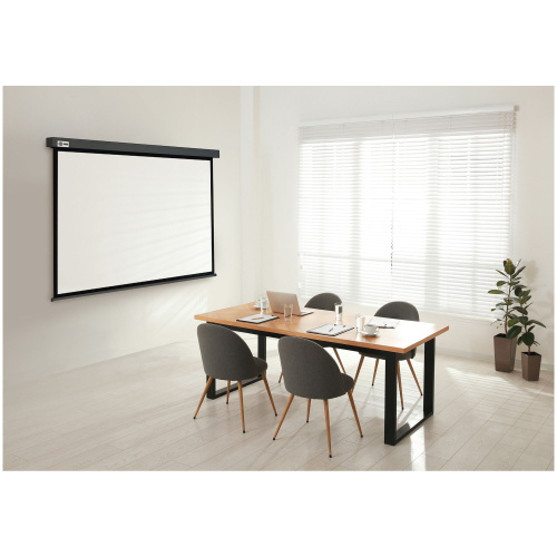 Экран Cactus 244x183см Wallscreen, 120", 4:3 настенно-потолочный, рулонный, серый, CS-PSW-183X244-SG