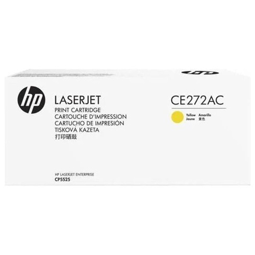 Картридж HP CE272AC (650A) желтый