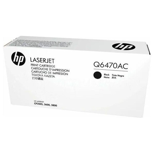 Картридж HP Q6470AC (501A) черный