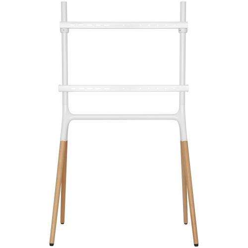 Подставка для телевизора напольная Cactus 49"-70", до 40кг, белая/береза, CS-ST1247WTBCH
