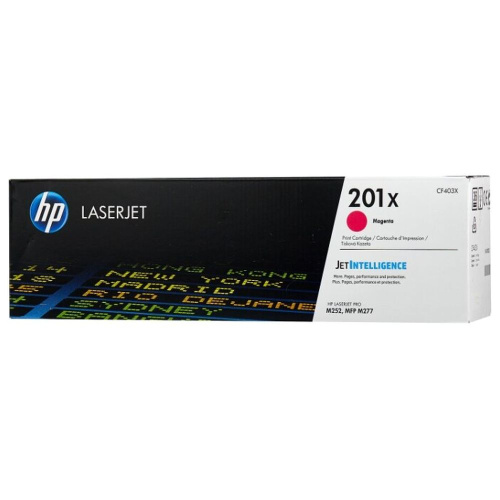 Картридж HP CF403X (201X) пурпурный