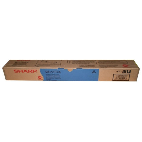 Картридж Sharp MX-27GTCA голубой