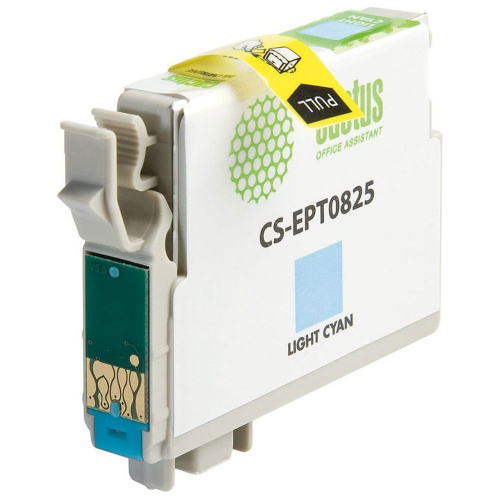 Картридж Cactus T0825 (CS-EPT0825) светло-голубой для Epson