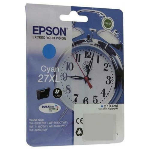 Картридж Epson C13T27124022 (T2712) голубой