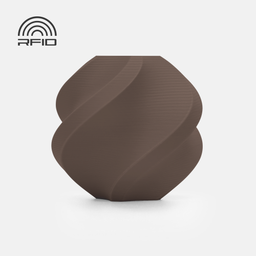 Филамент Bambu Lab PLA Matte 1кг, RFID (с катушкой) Matte Dark Brown (11801)