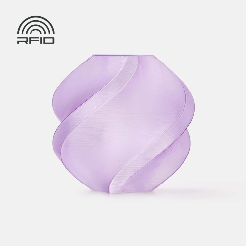 Филамент Bambu Lab PETG Translucent 1кг, RFID (без катушки) Purple (32700)
