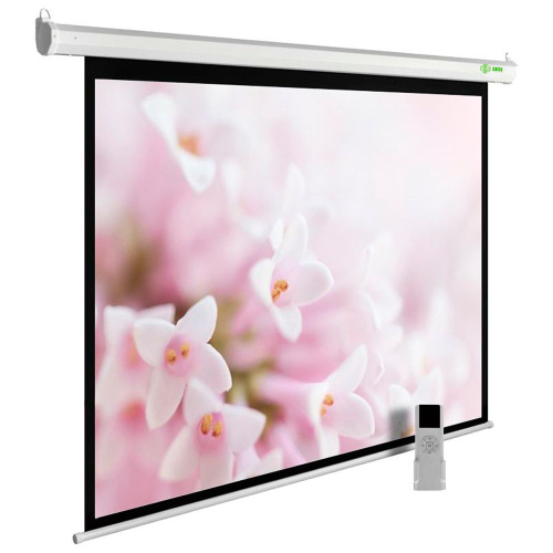 Экран Cactus 240x240см MotoExpert, 130", 1:1 настенно-потолочный, эл.привод, CS-PSME-240x240-WT