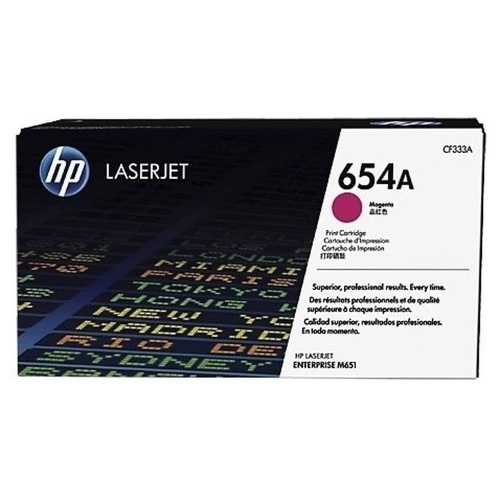 Картридж HP CF333A (654A) пурпурный