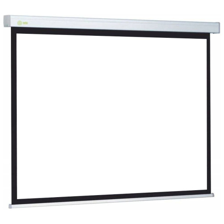 Экран Cactus 150x150см Wallscreen, 84", 1:1 настенно-потолочный, рулонный, белый, CS-PSW-150x150