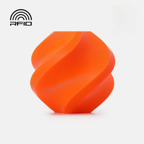 Филамент Bambu Lab PETG Basic 1кг, RFID (без катушки) Orange (30301)