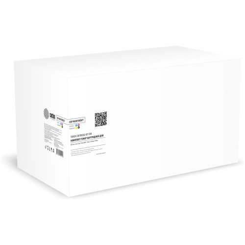 Набор картриджей Cactus CSP-W2070XSET 117X черный/пурпурный/желтый/голубой 4 шт/уп. для HP