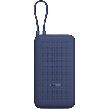 Внешний аккумулятор Xiaomi Mi 33W Power Bank 20000mAh Cable USB-C (PB2030MI) синий, РСТ
